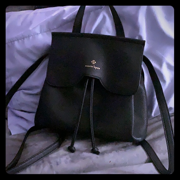Nanette Lepore Accessories - Black backpack purse